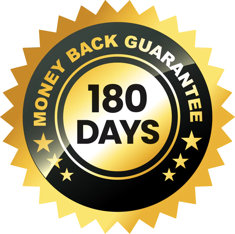 Lipozem Weight Loss Formula - Money-Back Guarantee Badge