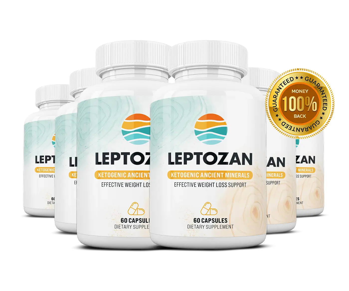 Leptozan Weight Loss Formula - 6 bottles -image